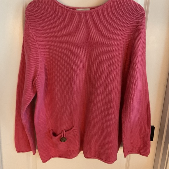 White Stag - Pullover Knit Sweater - Pink - Ladies Size XL (16-18) - Picture 2 of 12